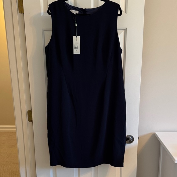 Hobbs London Dresses & Skirts - Hobbs London Navy Sheath Dress NWT